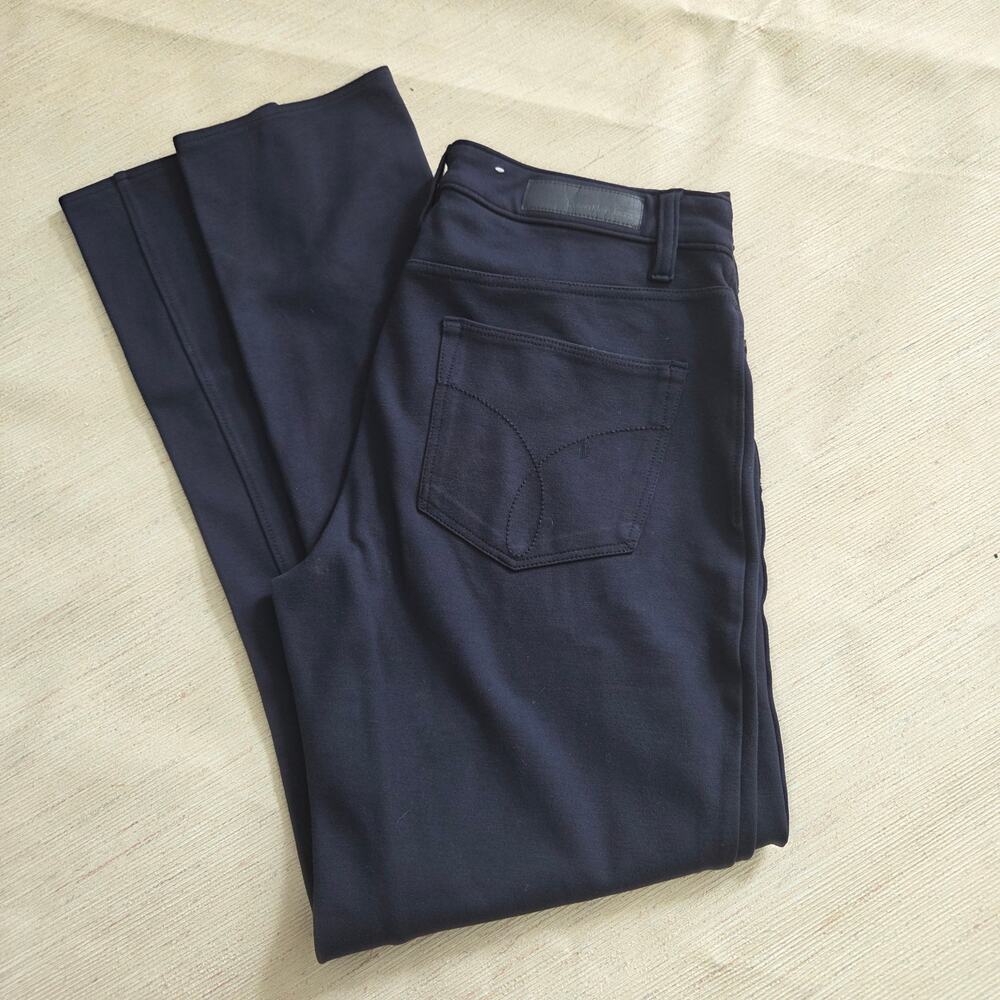 Calvin Klein Jeans Woman's Dark Blue Almost Black Jeggings size 6